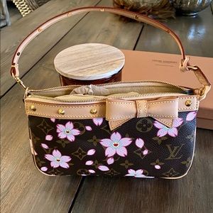 Louis Vuitton NEW Cherry Blossom Pochette